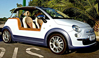 �� Fiat 500 ����� ������� ����