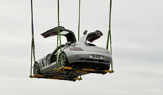 ���� ������ Mercedes SLS �� �����
