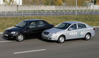 ����� Tagaz Vega �������� � Renault Logan
