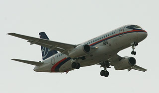 ������ Superjet 100 �������� � �������