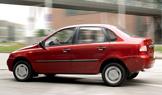 ������� ������ ���� �� ����� Lada Kalina