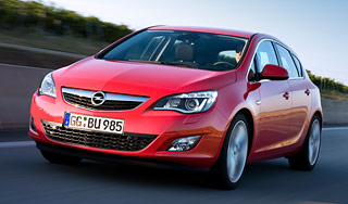 ������� ���������� ���� �� ����� Opel Astra
