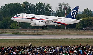 ��������� Sukhoi Superjet ����� ���������