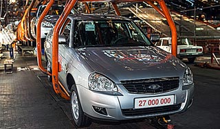 ������� �������� ��������� Lada Priora