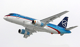 ����� ������ �������� Superjet-100