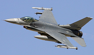 ������������ F-16 ������ � ������� ������