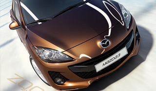 ���� ����� � ������ ������� Mazda 3