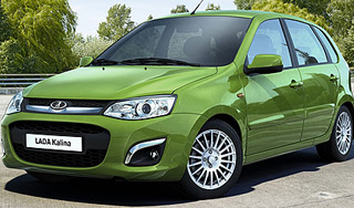 ������� �������� ����� ������� Lada Kalina