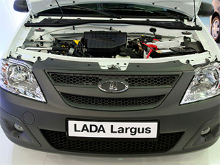 "�������" ������� ���� �� Lada Largus