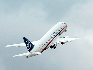 ����� ��������� �� Sukhoi Superjet 100