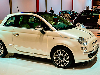 ����� Fiat 500 �������� �� ���������� �����