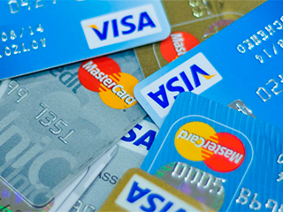 ������ �������� MasterCard � Visa �� ������