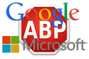 Microsoft � Google "��������" Adblock